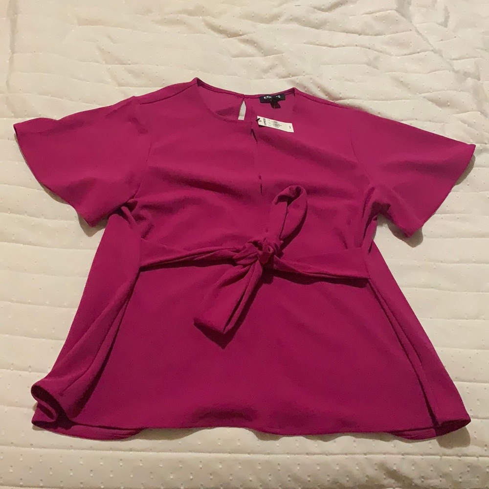 Purple Pink Blouse